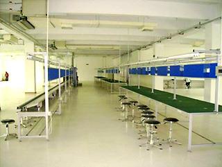 食品廠無塵室作業kbk起重機的使用